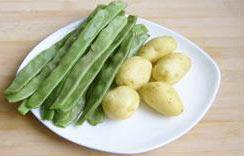豆角土豆炖宽粉的做法步骤1
