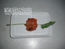 秘制泡菜五花肉卷的做法步骤12