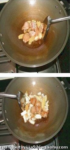 冻豆腐香菇鸡翅煲的做法步骤4