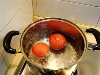贝壳面番茄汁海鲜的做法图解3