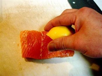 香煎挪威三文鱼的做法图解11