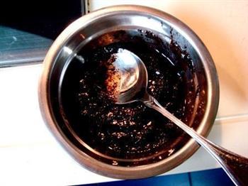 奶油黑巧克力全麦松糕的做法图解3