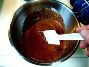 奶油黑巧克力全麦松糕的做法图解5
