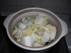 虾皮豆腐白菜海带汤的做法步骤4
