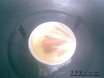 木瓜牛奶炖蛋的做法步骤4
