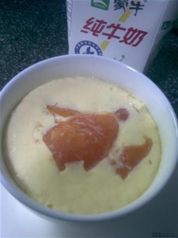 木瓜牛奶炖蛋的做法步骤5