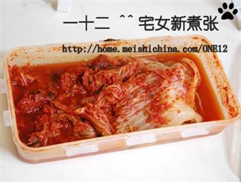 韩式泡菜锅的做法步骤1
