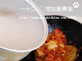 韩式泡菜锅的做法步骤13