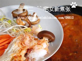 韩式泡菜锅的做法步骤16