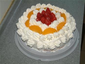 双色生日蛋糕的做法步骤17