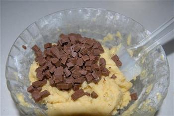 巧克力豆饼干的做法步骤4