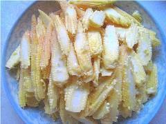 玉米笋炒肉片的做法步骤2