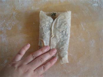 干豆角丝炒肉卷饼的做法步骤12