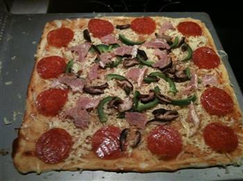 意大利风味披萨的做法步骤4