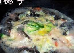 紫菜海鲜汤的做法图解8