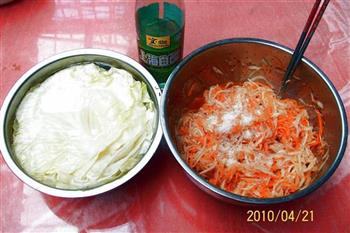 酸辣萝卜包心菜的做法步骤9