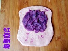 紫薯面包的做法图解2