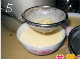牛奶鸡蛋布丁的做法步骤5