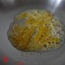 蛋黄焗苦瓜的做法步骤8