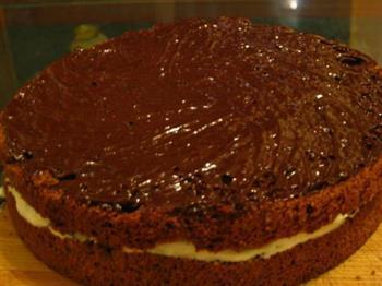 巧克力奶油蛋糕的做法步骤10