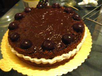 巧克力奶油蛋糕的做法步骤12