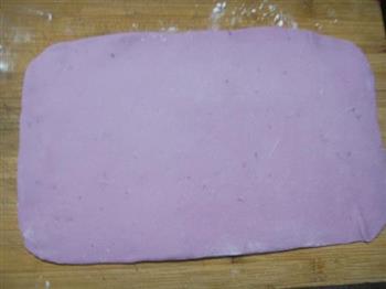 紫薯刀切馒头的做法步骤5