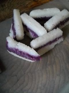 芝麻紫薯凉糕的做法步骤10