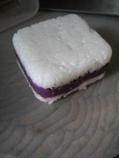 芝麻紫薯凉糕的做法步骤9