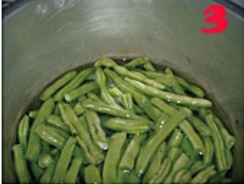 干煸四季豆的做法步骤3
