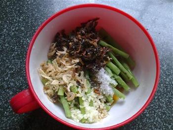 虾米糟菜拌豇豆的做法步骤5