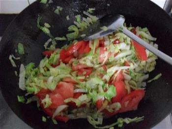 西红柿炒大头菜的做法步骤5