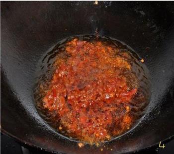 茄子炒肉片的做法步骤4