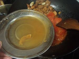 茄汁花菜炒肉片的做法步骤12