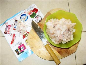 鳗鱼肉丸汤的做法步骤2