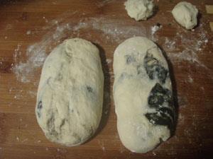 汤种酥皮黑芝麻酱面包的做法步骤11