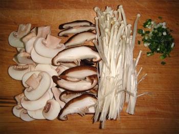 日式菌菇饭的做法图解2