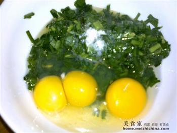 韭菜煎鸡蛋的做法步骤4