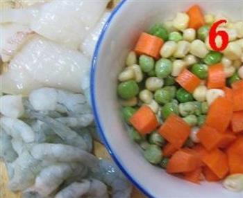 海鲜锅巴的做法步骤6