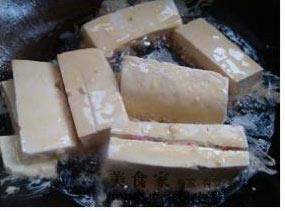 锅煎豆腐的做法步骤4