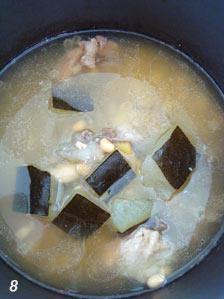 黄豆冬瓜筒骨汤的做法步骤8
