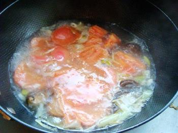 番茄香菇牛肉面的做法步骤4