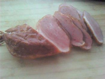 鸭胸肉拌荷兰豆的做法图解3