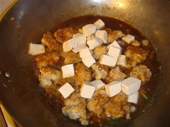 鸡鱼肉丸烧豆腐的做法步骤10