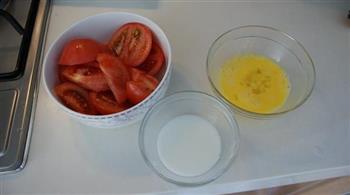 番茄蛋花汤的做法图解1