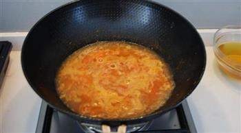 番茄蛋花汤的做法步骤4