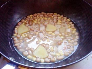 黄豆花生拌藕丁的做法步骤5