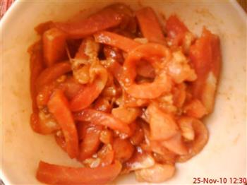红油豇豆小炒肉的做法步骤2
