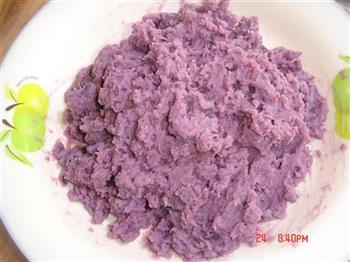 紫薯奶香馒头的做法步骤5