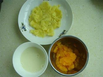 奶香土豆胡萝卜泥的做法图解1