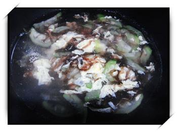 丝瓜紫菜蛋汤的做法步骤9